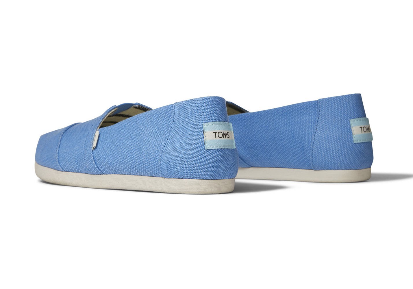 Toms Espadryle Damskie Niebieskie - Alpargata Heritage Płócienne - 89ZQFTCBS